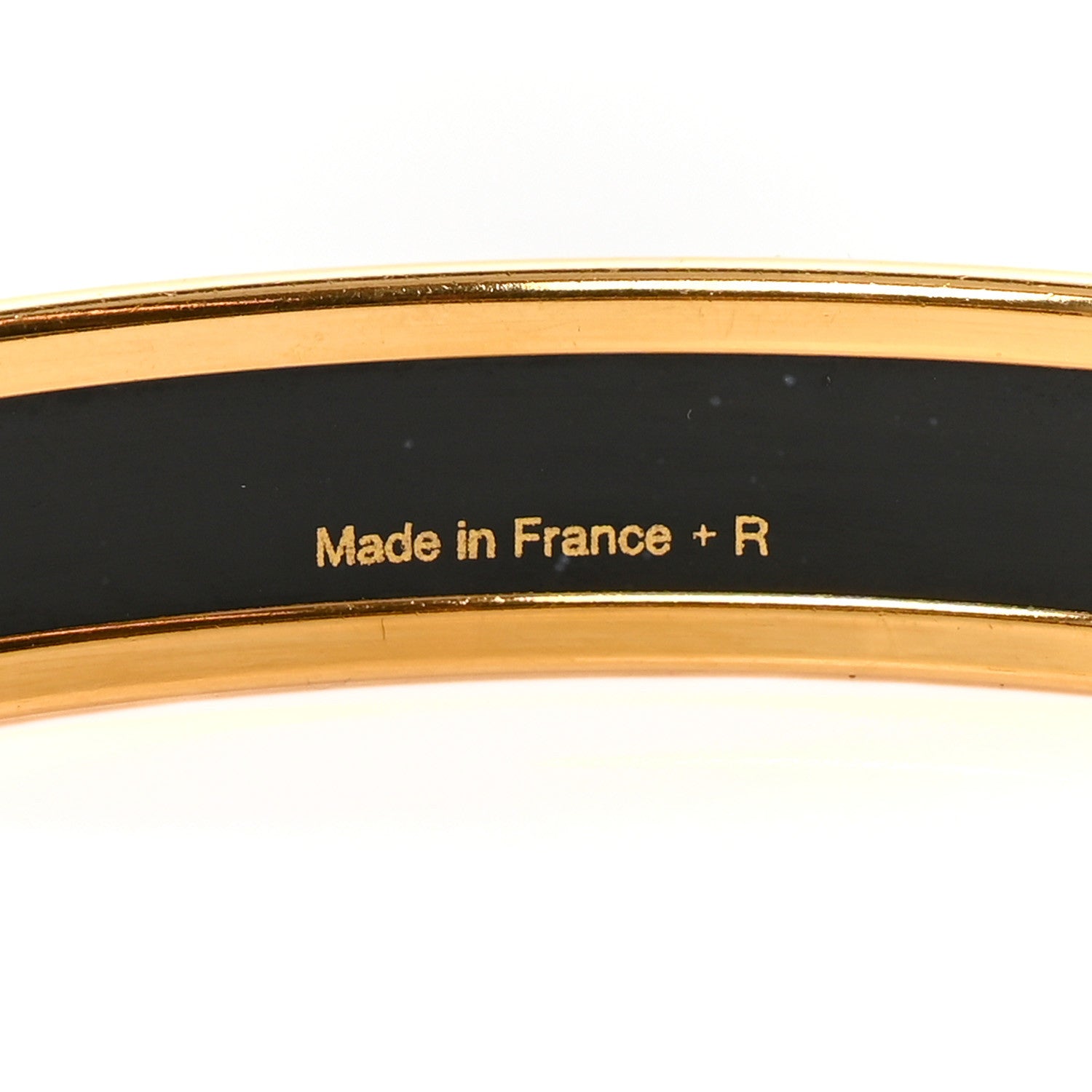Enamel Printed Narrow Concours d'Etriers Bracelet 70