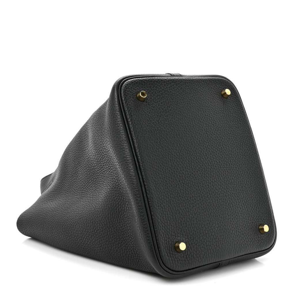Taurillon Clemence Picotin Lock 22 MM Black