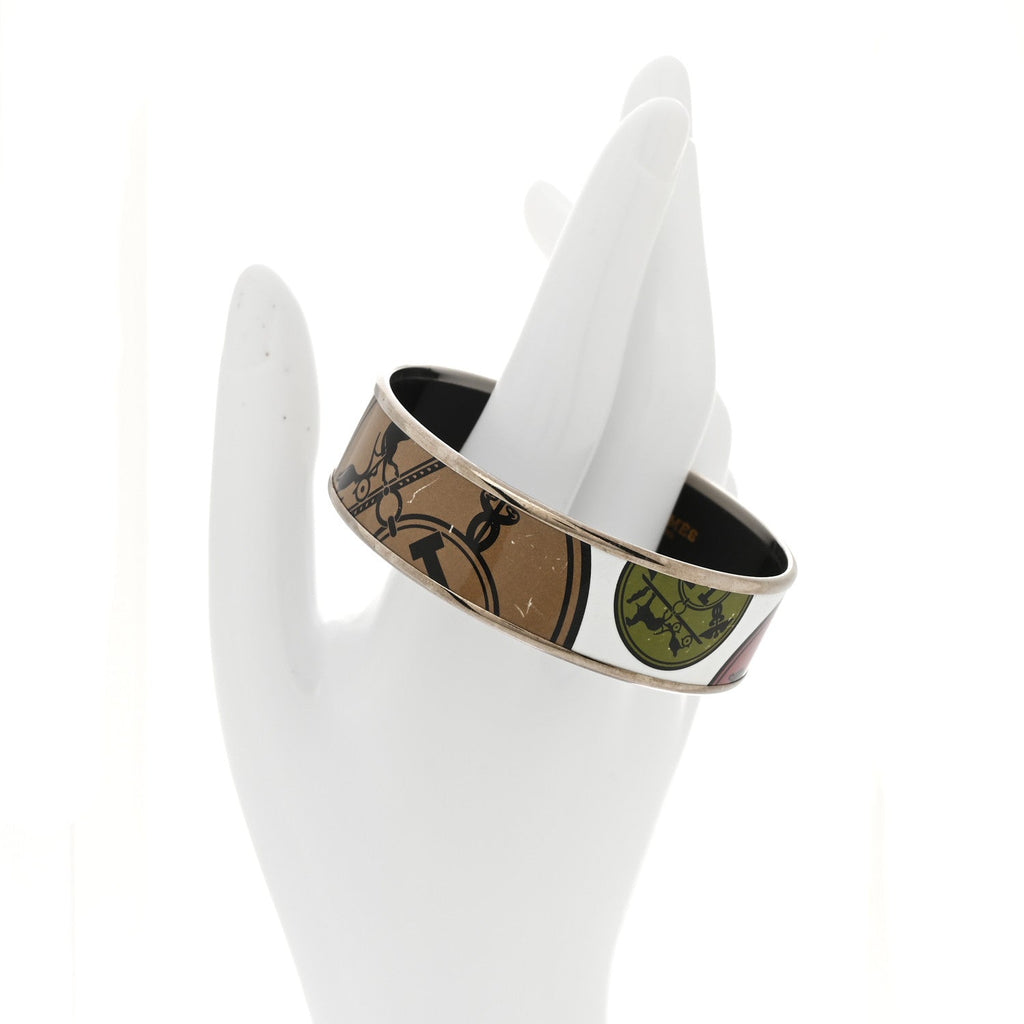 Enamel Printed Confettis D'Ex Libris Medium Bracelet 65 Multicolor