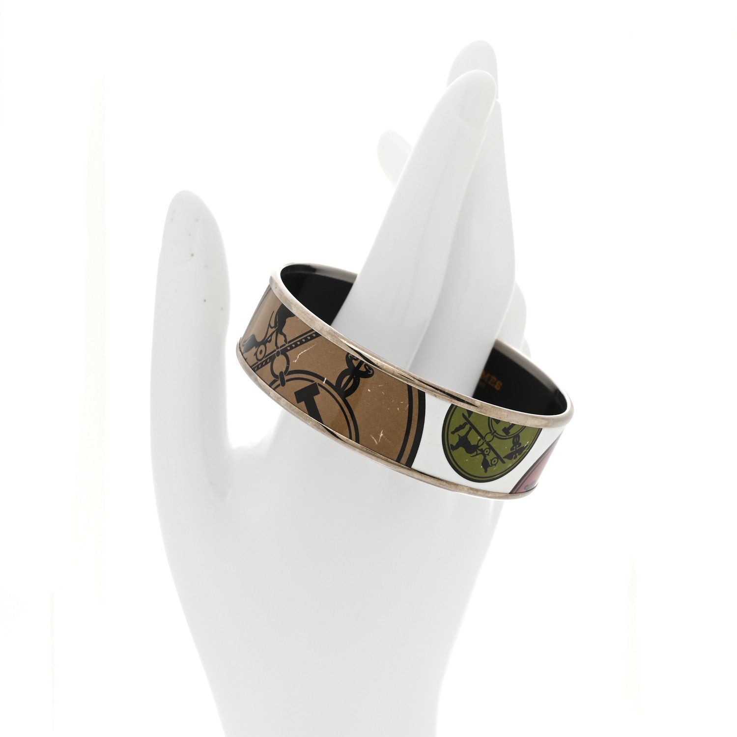 Enamel Printed Confettis D'Ex Libris Medium Bracelet 65 Multicolor