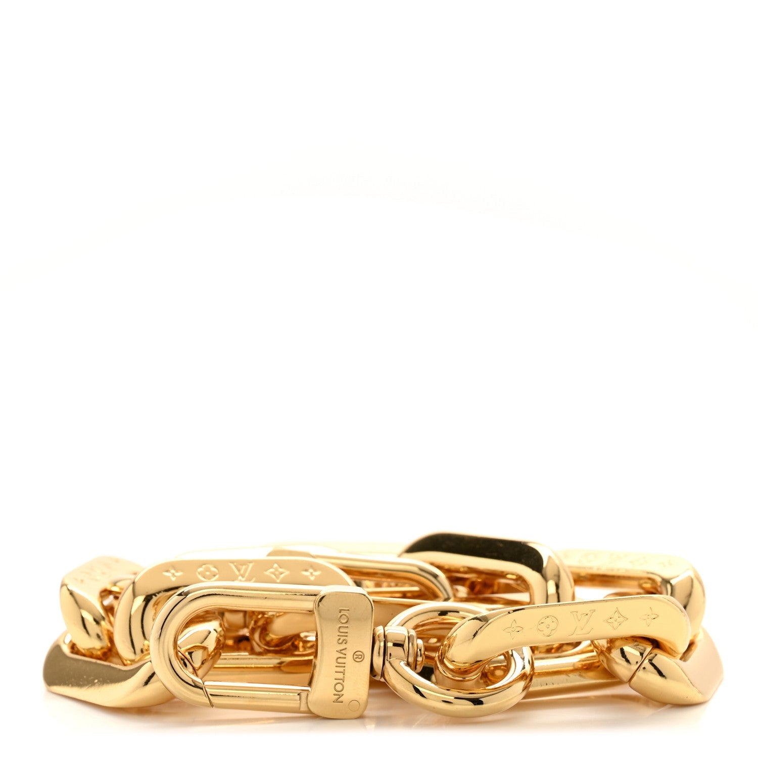 Metal Coussin BB Chain Strap Gold