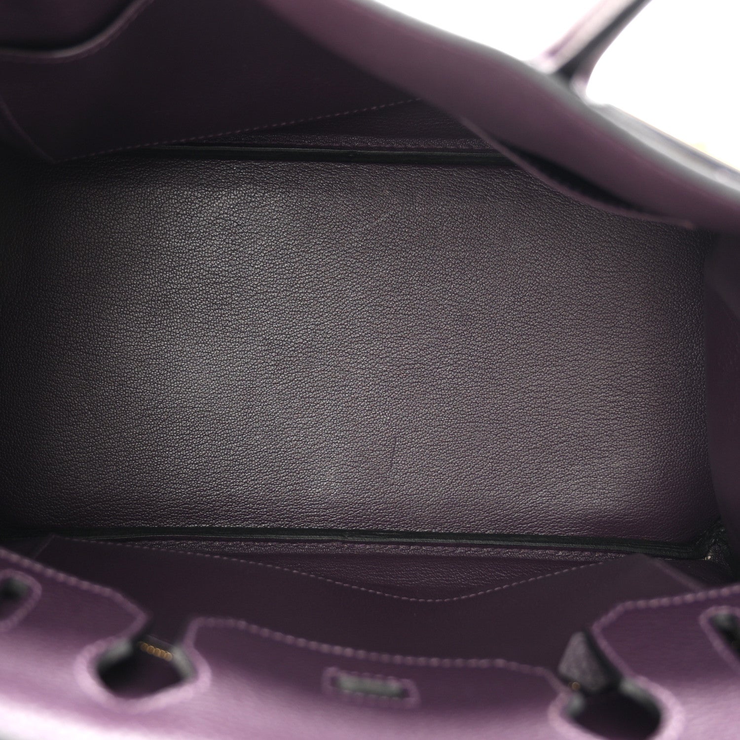 Taurillon Clemence Birkin 30 Raisin