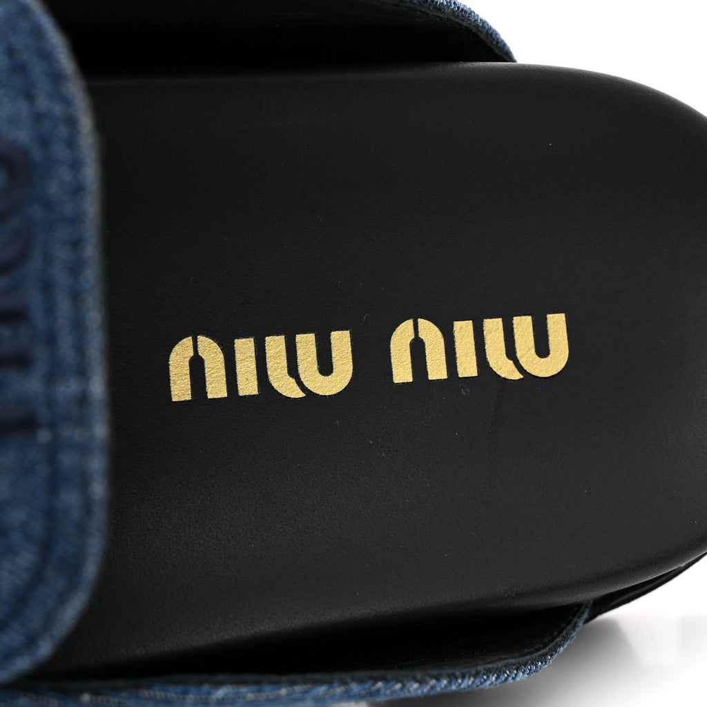 Denim Mules 37.5 Denim