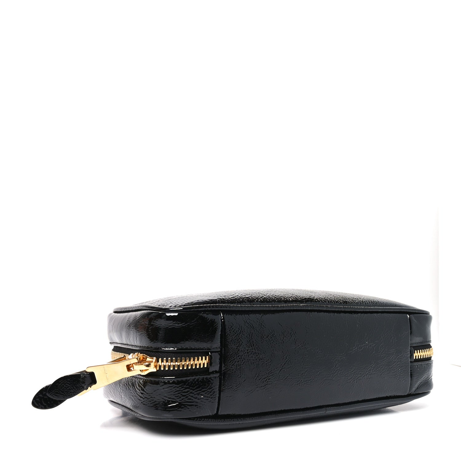 Naplak Patent Small Beau Top Handle Bag Black