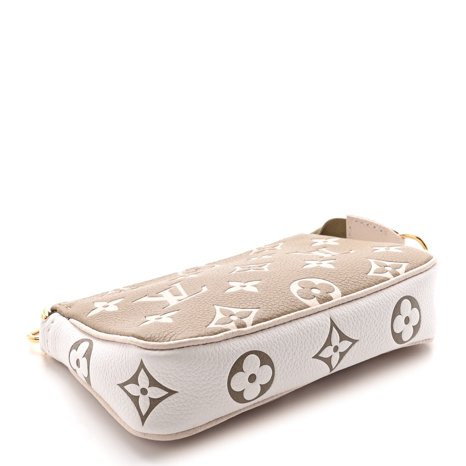 Empreinte Spring in the City Mini Pochette Accessories Kaki Beige Cream