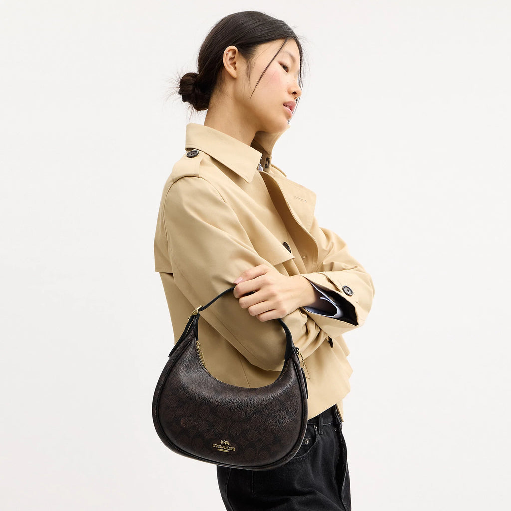 Coach Outlet Emily Shoulder Bag In Signature Canvas