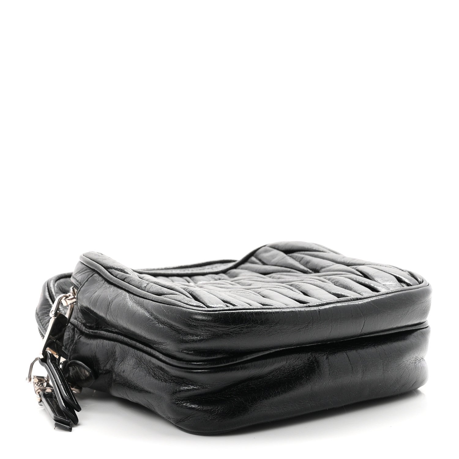 Nappa Matelasse Crossbody Black