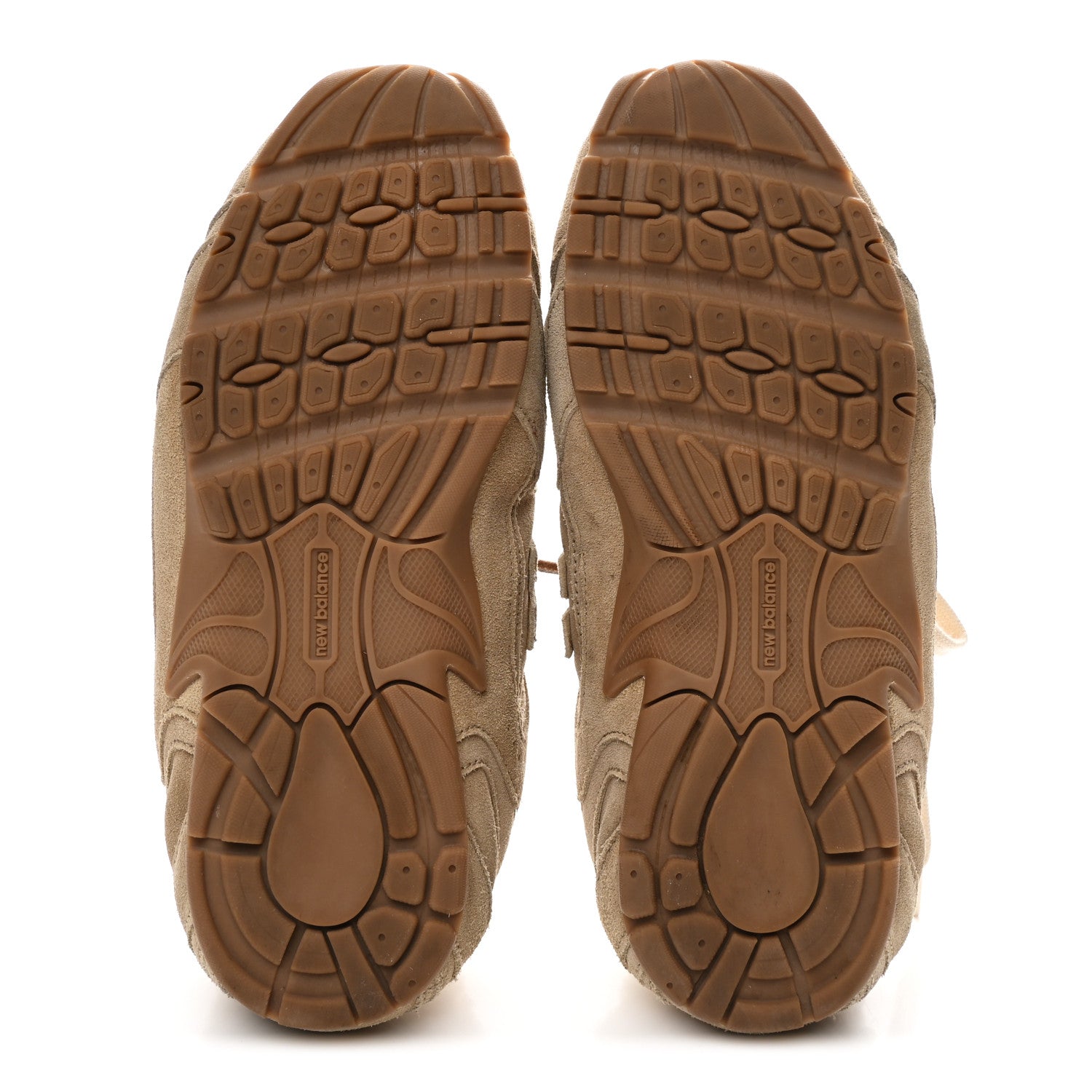 X NEW BALANCE Suede Shearling 530 SL Sneakers 37 Ecru