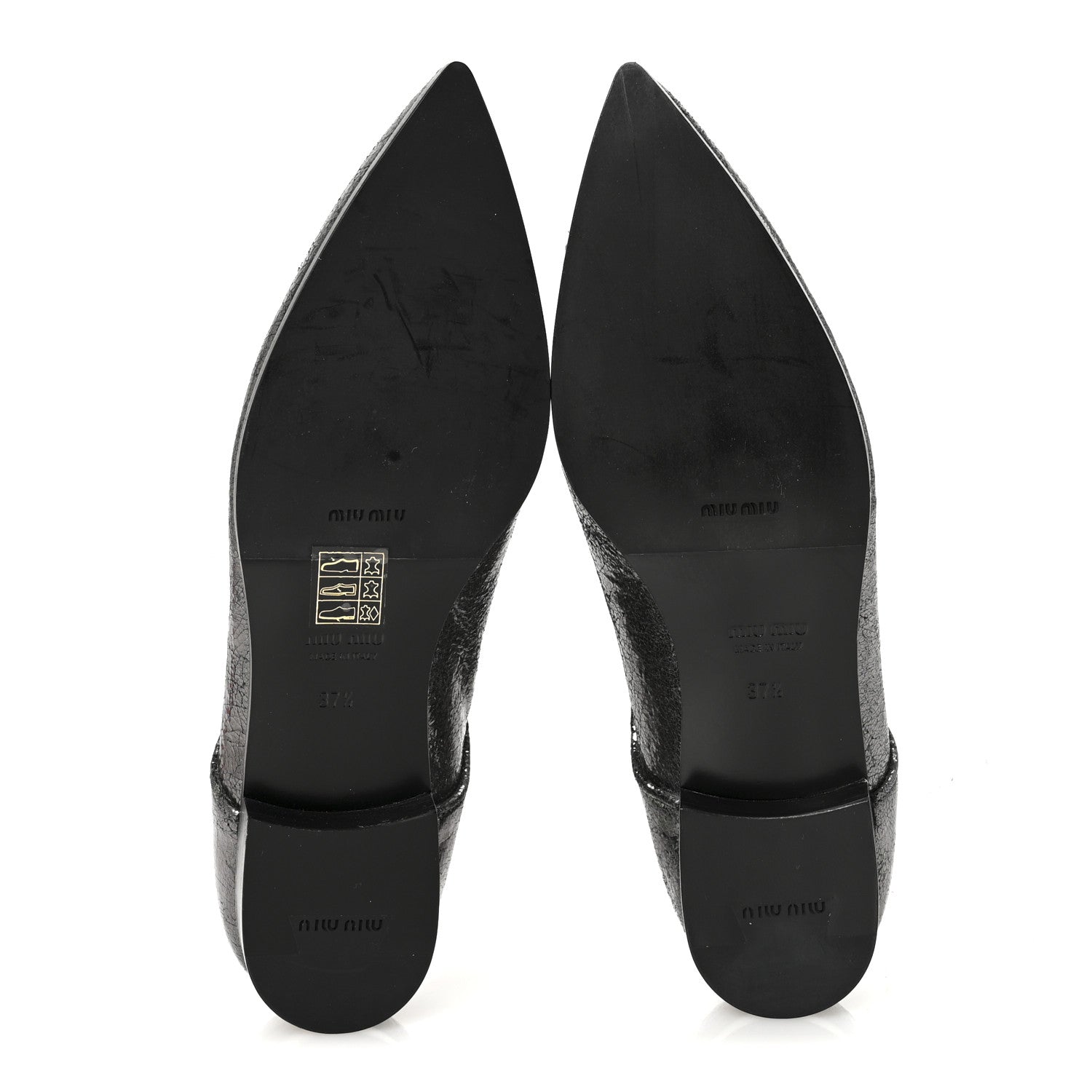 Metallic Crinkled Patent Lace Up Oxford Flats 37.5 Dark Silver