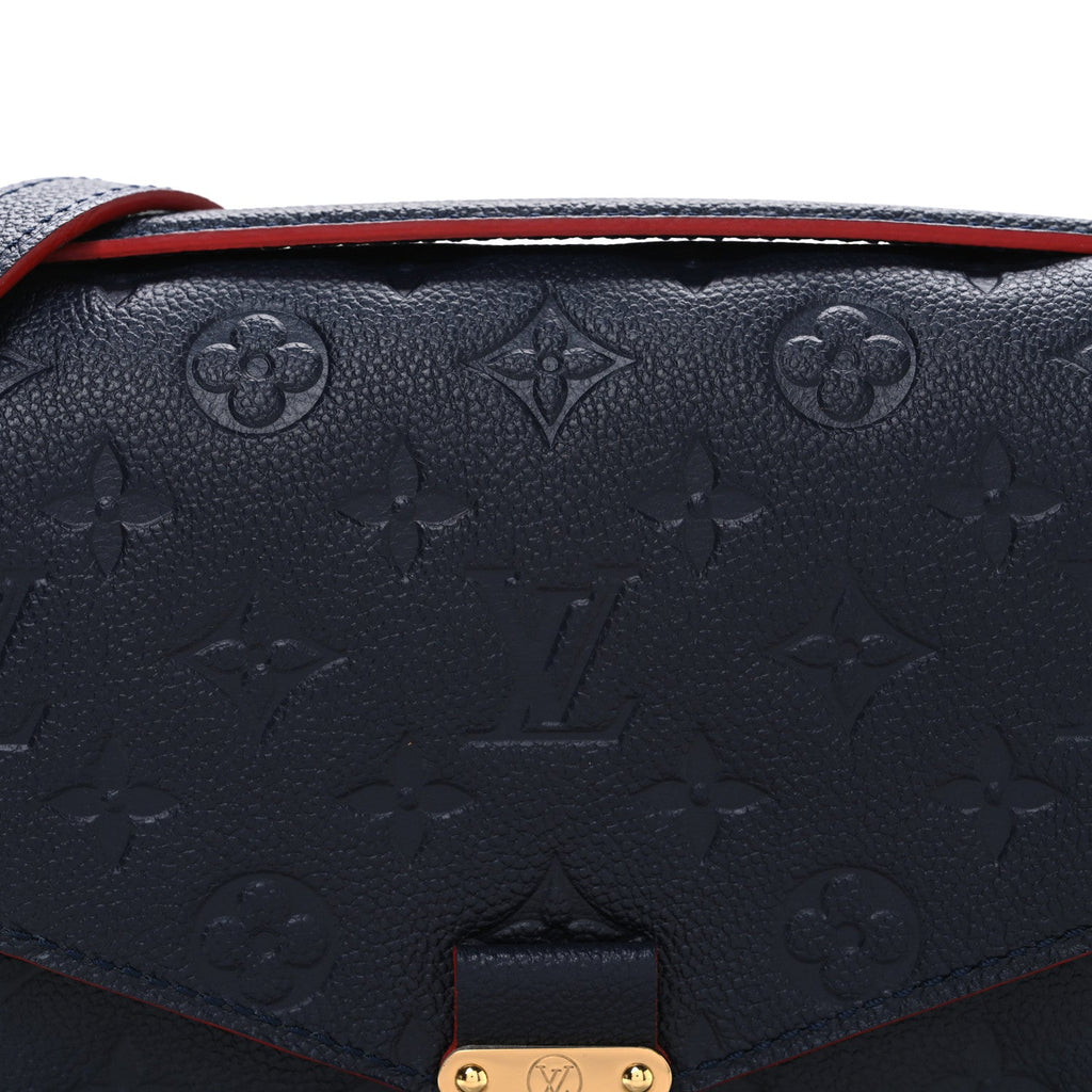 Empreinte Pochette Metis Marine Rouge