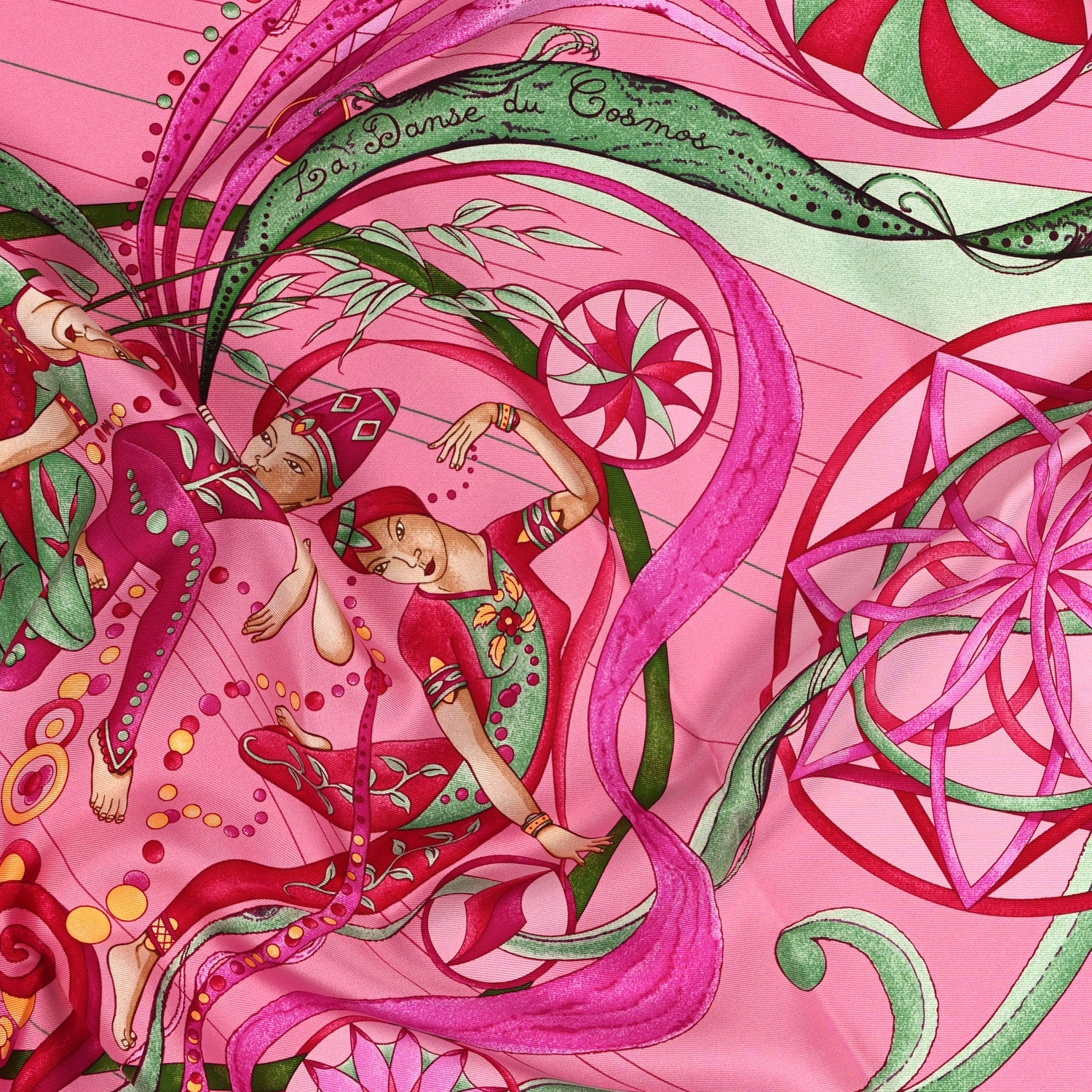 Silk La Danse Du Cosmos Scarf 90