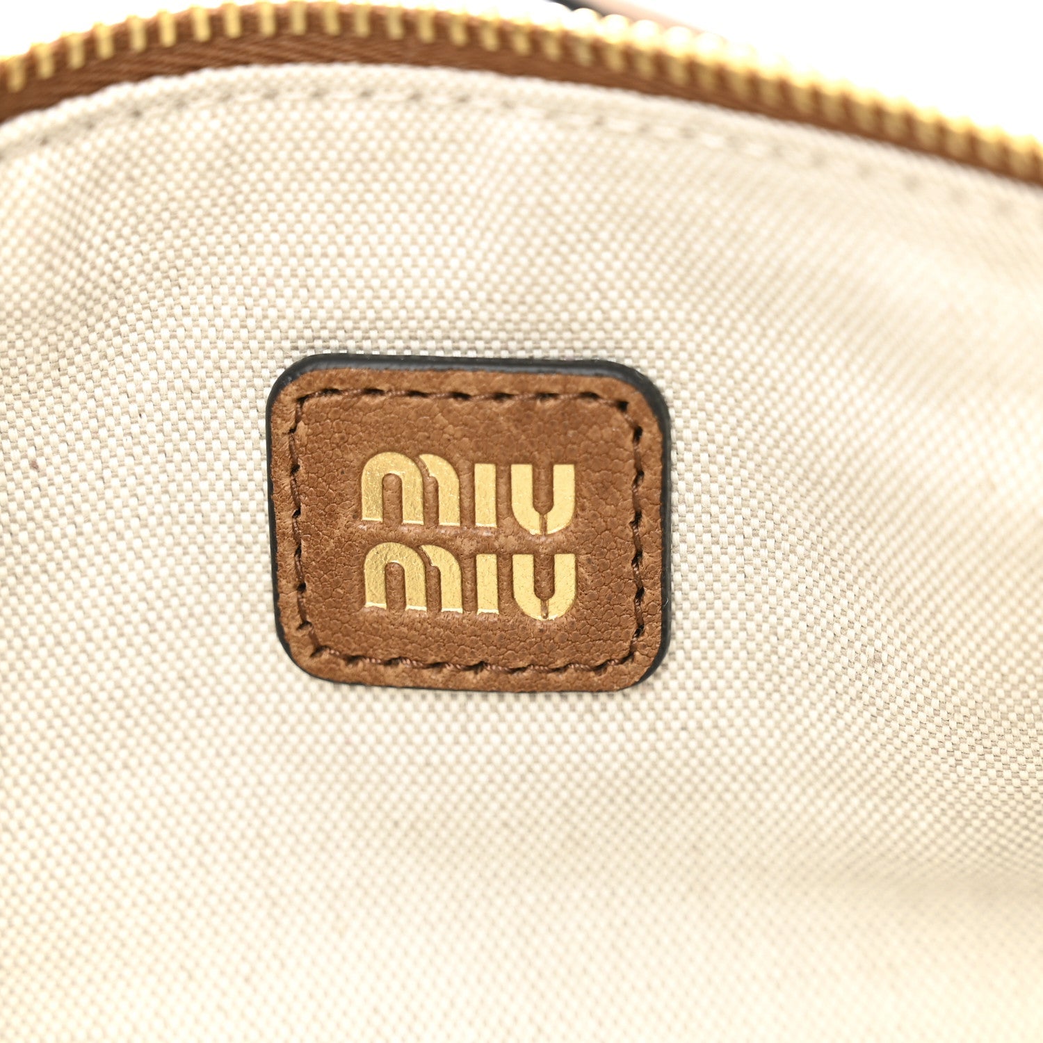 Nappa Aviator Mini Pouch Rovere
