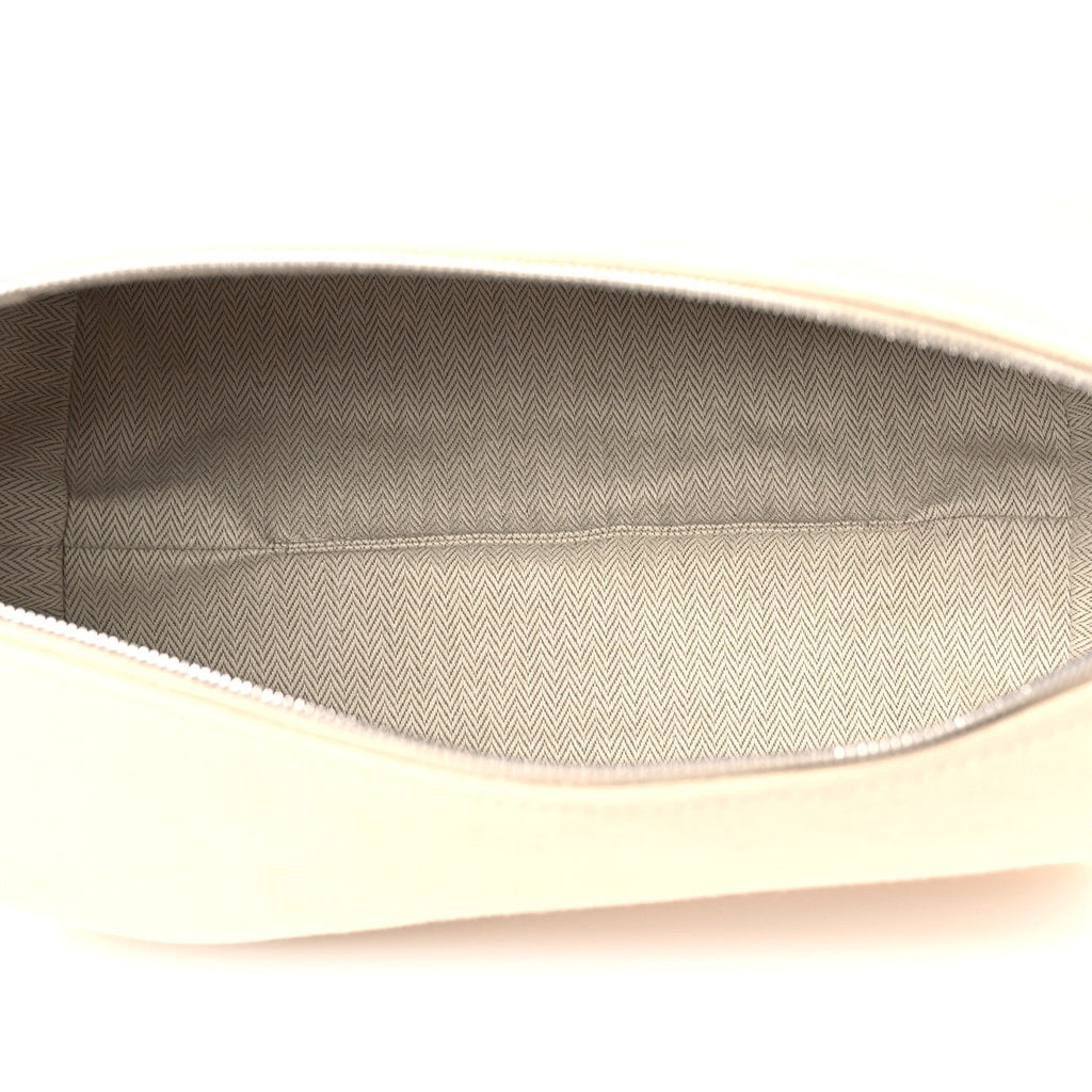 Cotton Canvas H Pavillon Large Bride-A-Brac Pouch Naturel