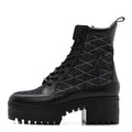 Denim Malletage Laureate Platform Desert Boots 39 Dark Blue
