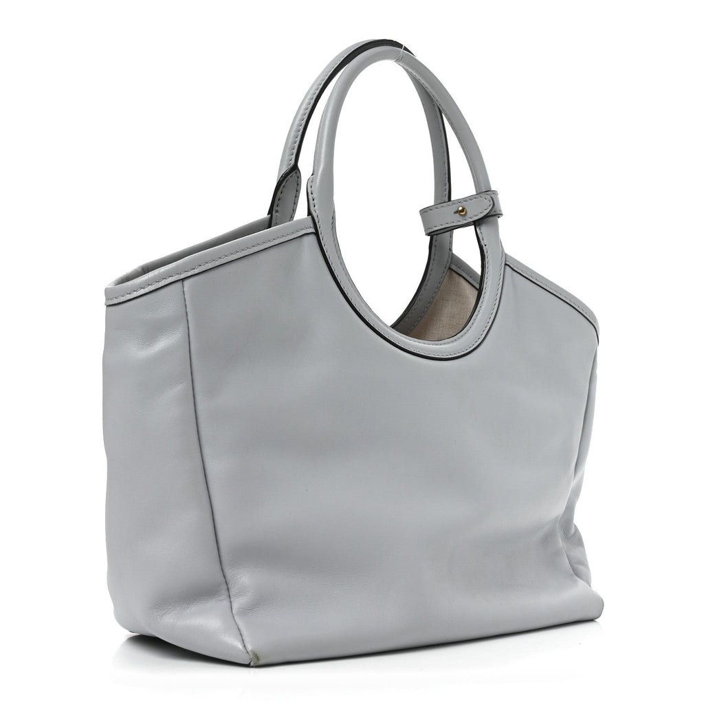 Soft Calf Softy Small Ivy Tote Bag Cornflower