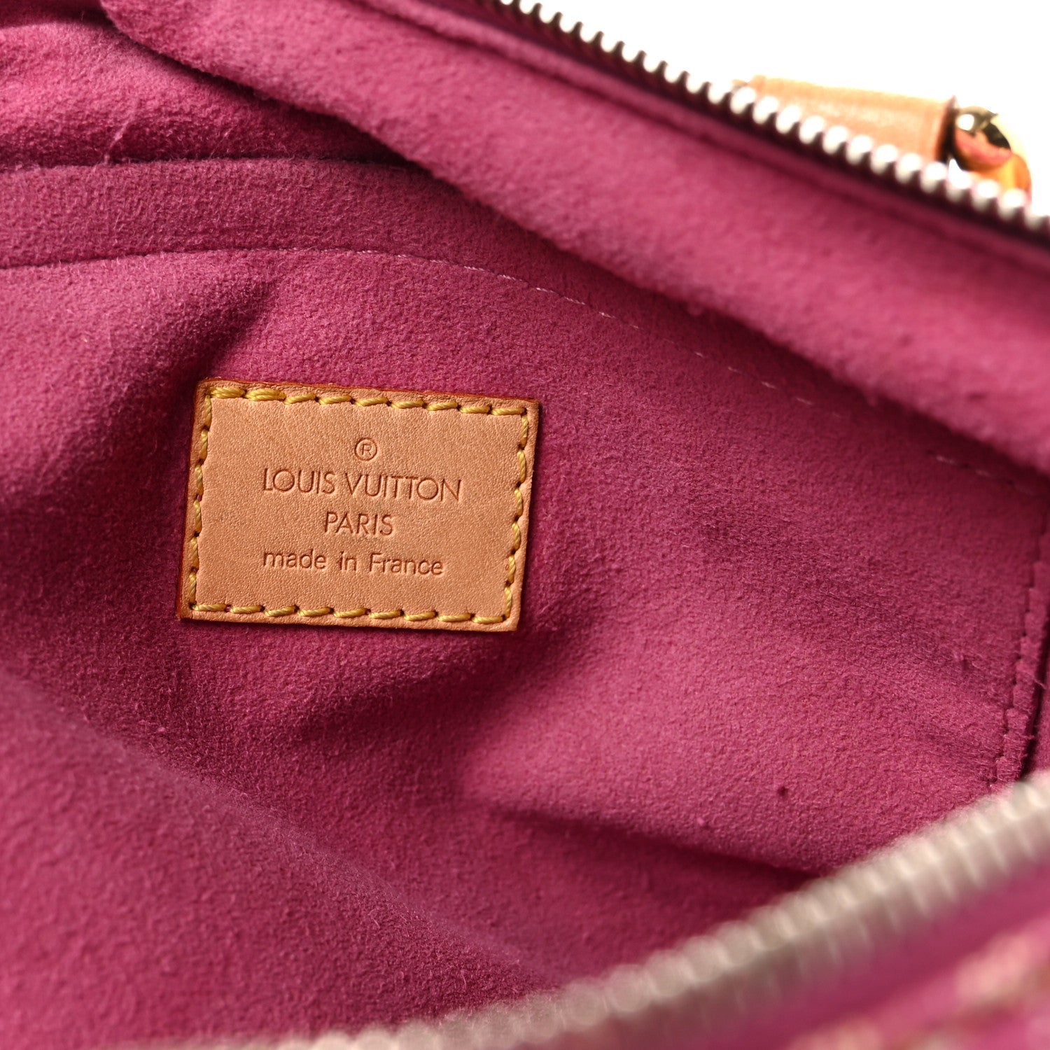 Monogram Denim Neo Speedy Fuchsia