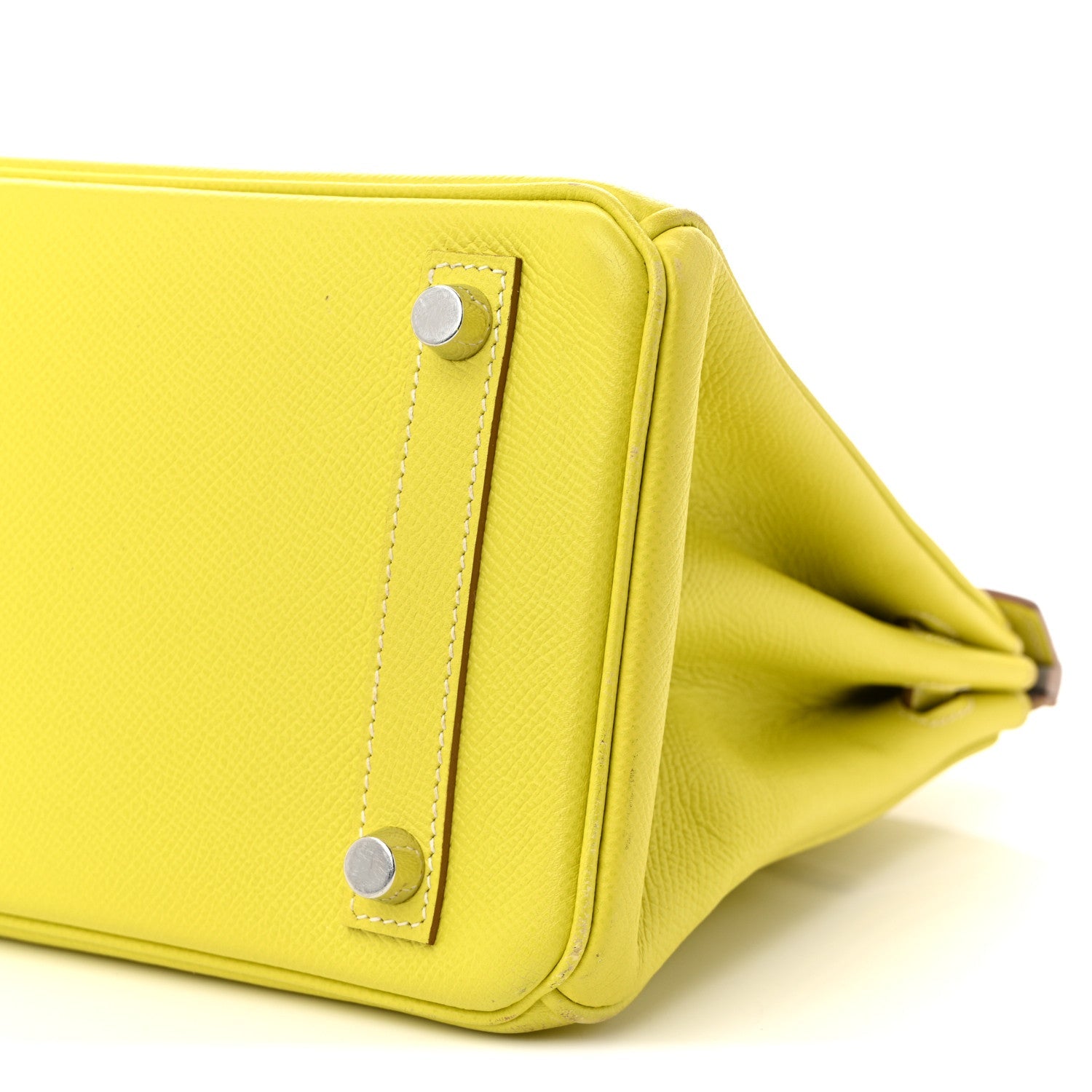 Epsom Candy Birkin 25 Lime Gris Perle
