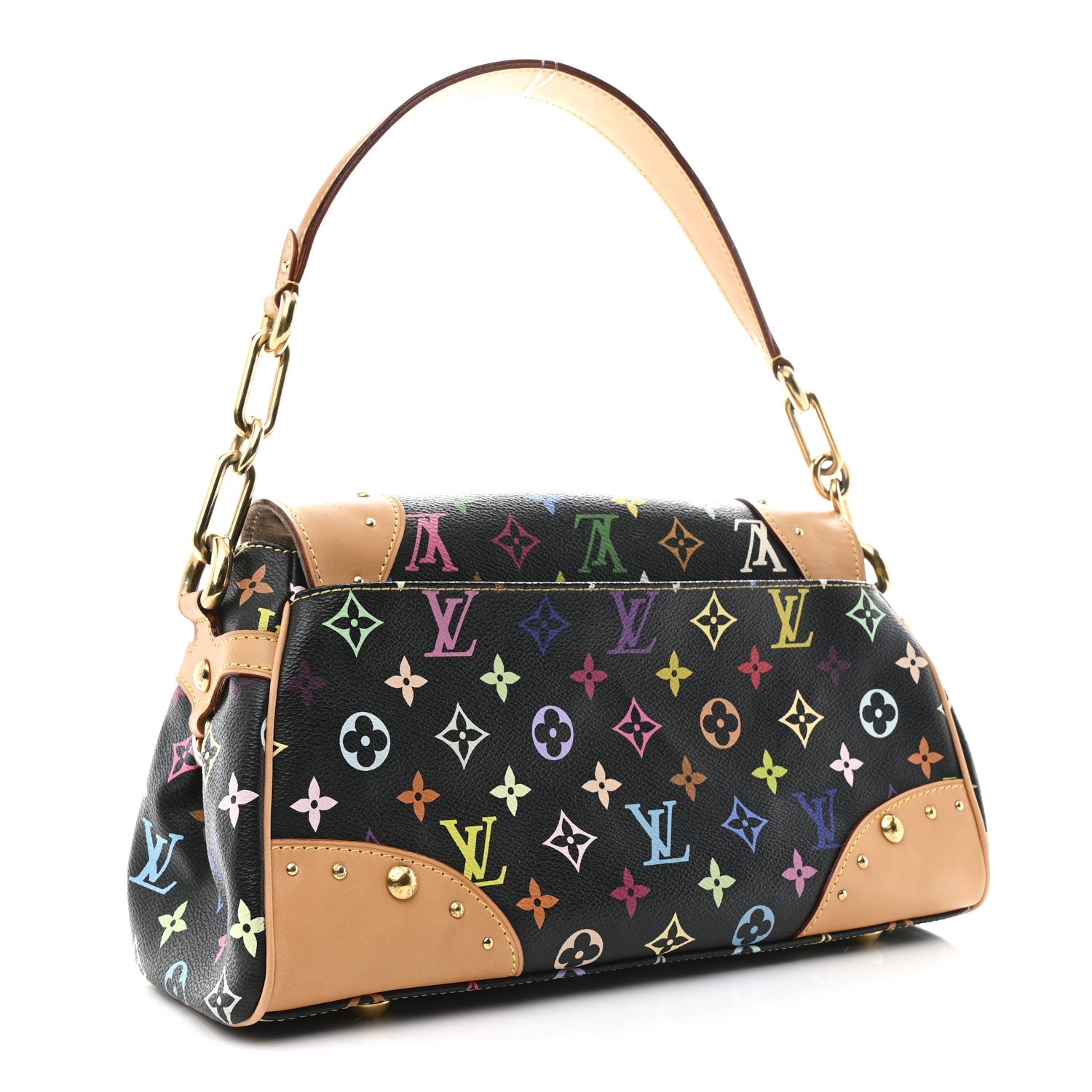Monogram Multicolor Beverly MM Black