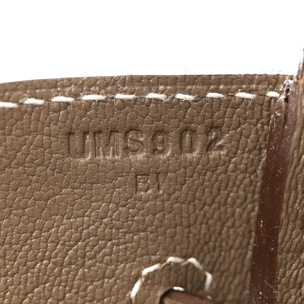 Epsom Birkin 30 Etoupe