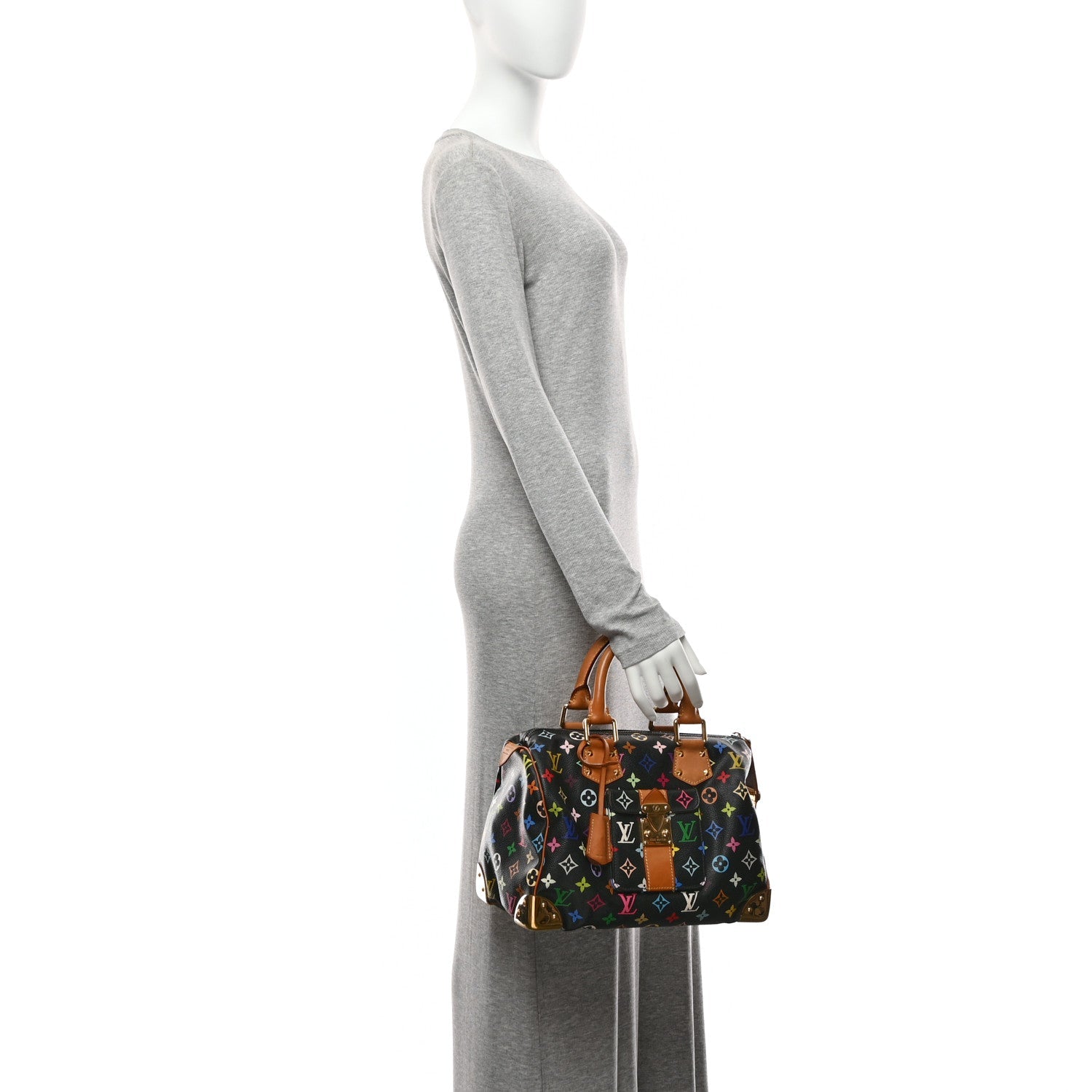 Monogram Multicolor Speedy 30 Black