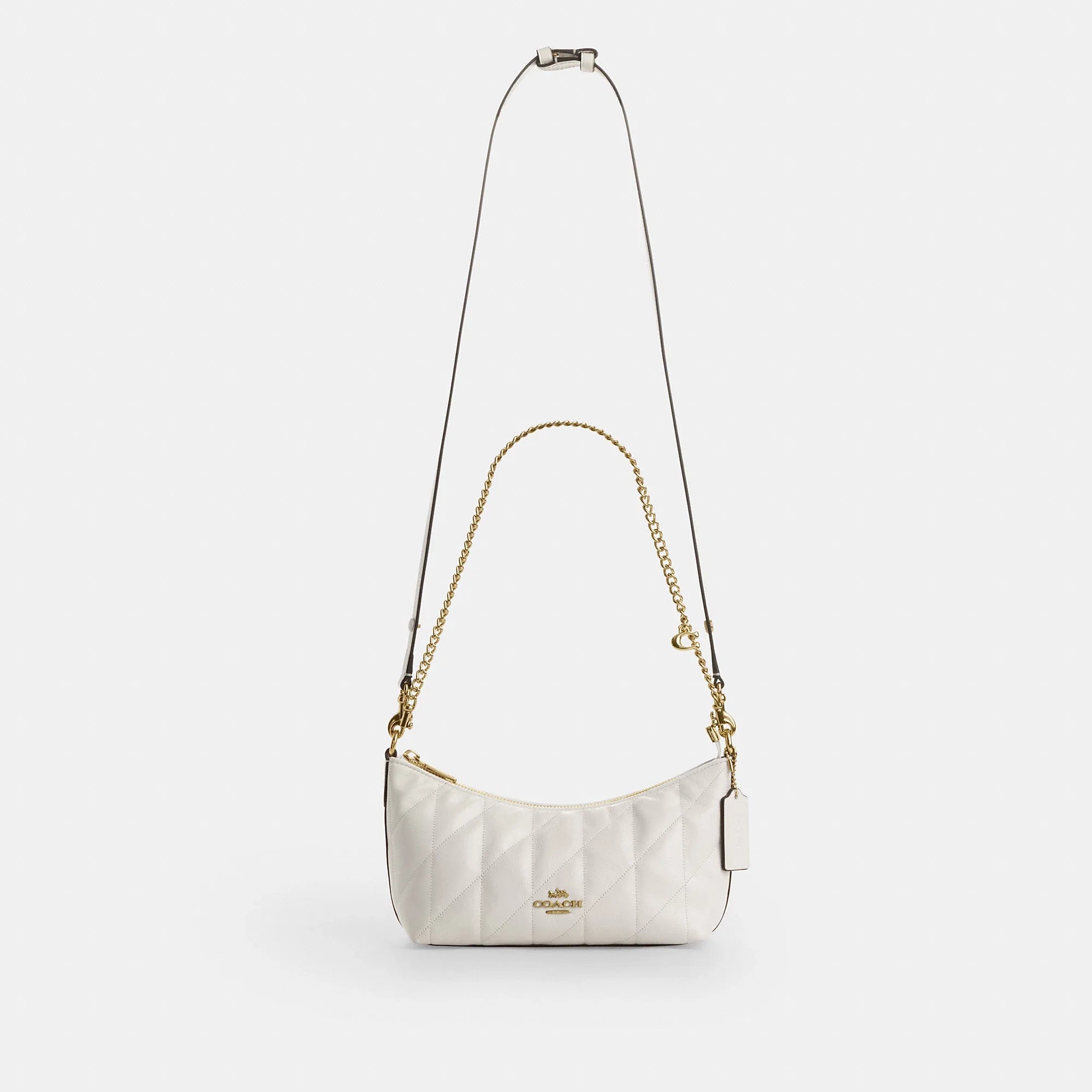 Coach Outlet Caitlin Shoulder Bag With Quilting And Charm