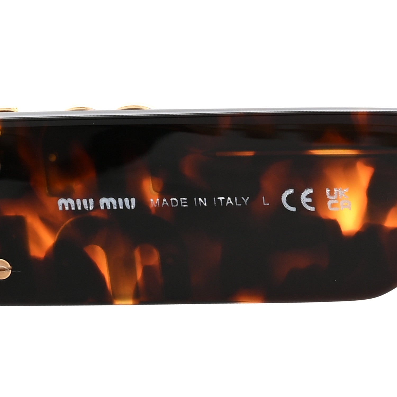 Acetate Oval Glimpse Sunglasses SMU11W Tortoise