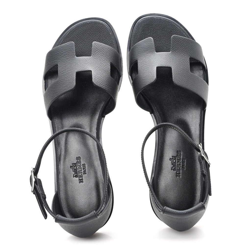 Epsom Santorini Sandals 38 Black