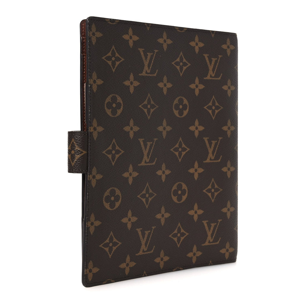 Monogram Large Ring Agenda Cover