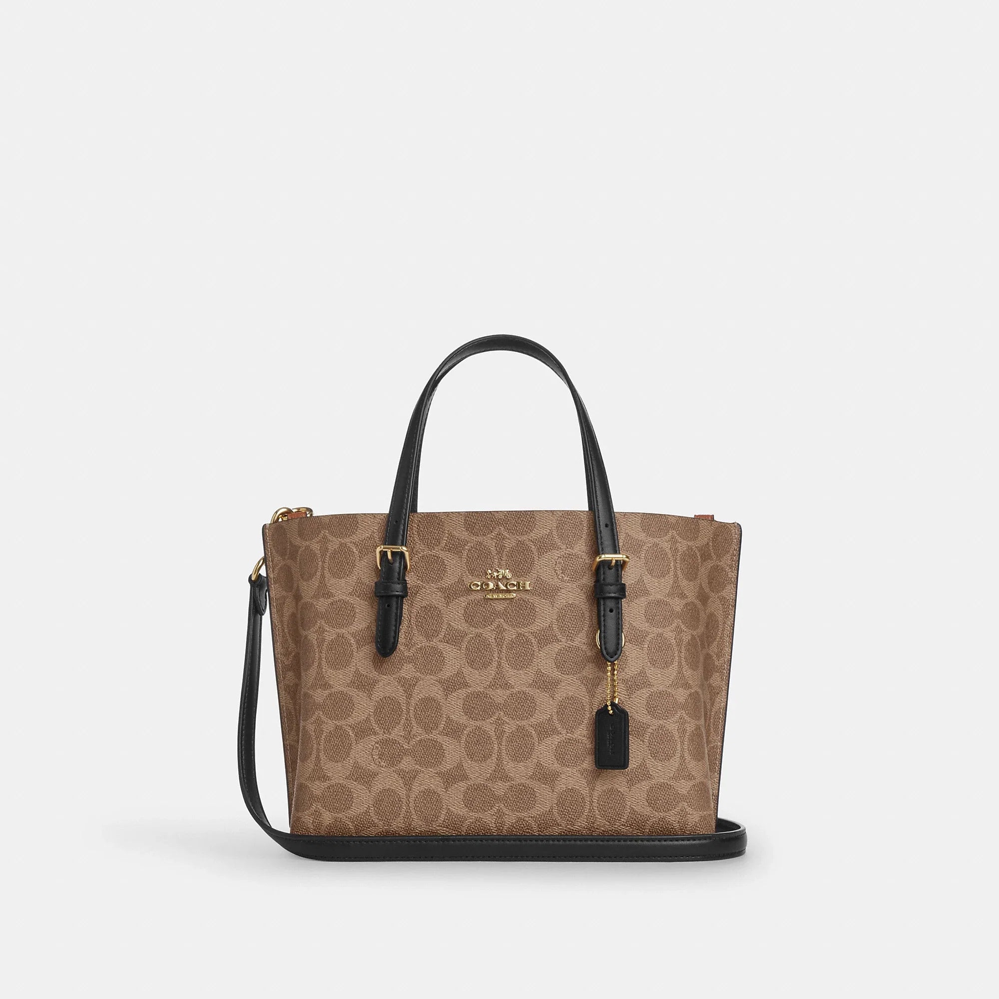 Coach Outlet Mollie Tote Bag 25 In Signature Canvas