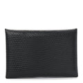 Lizard Calvi Card Case Black