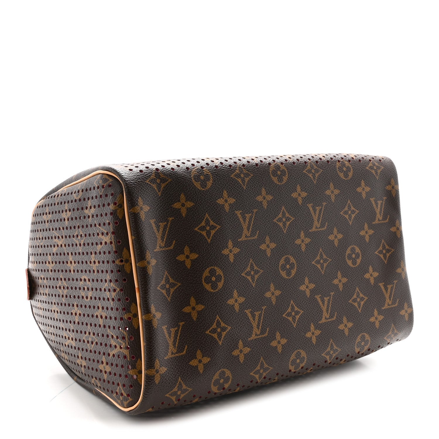 Monogram Perforated Speedy 30 Fuchsia