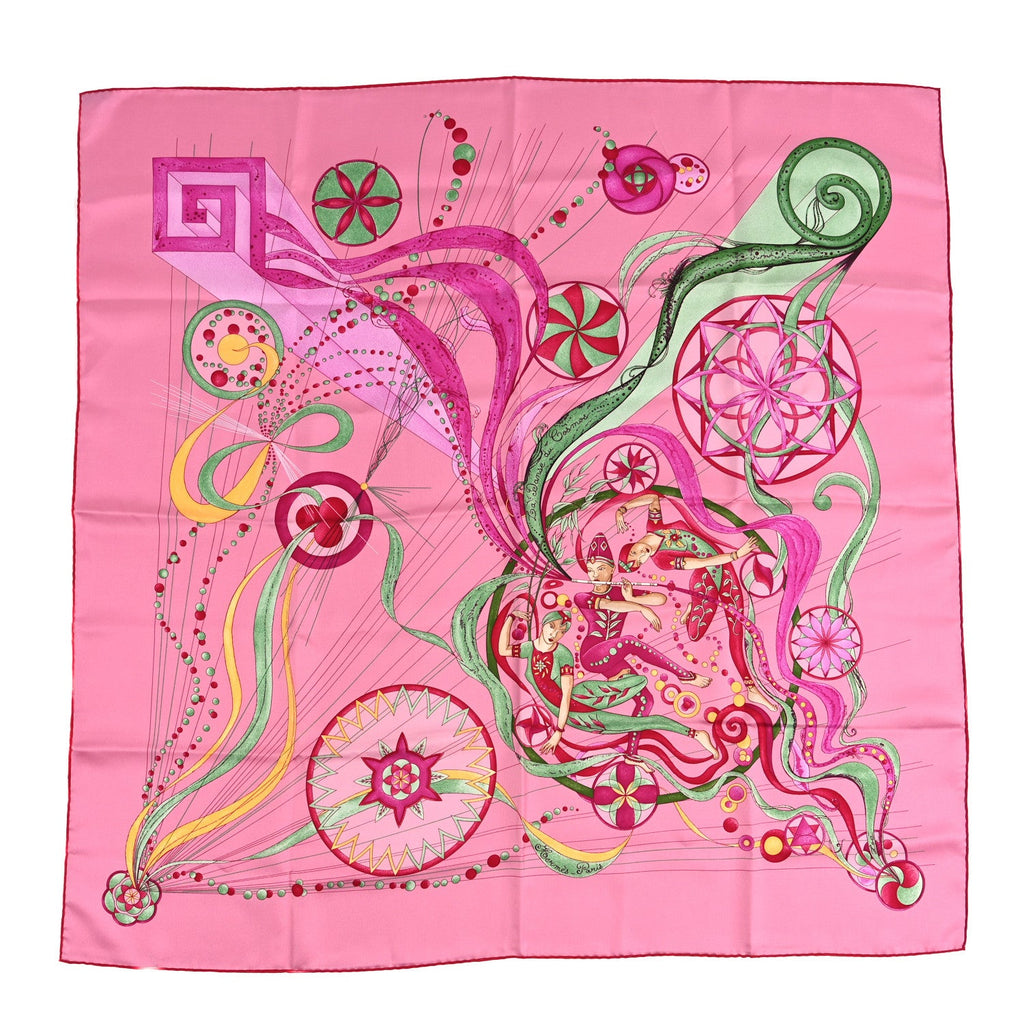 Silk La Danse Du Cosmos Scarf 90