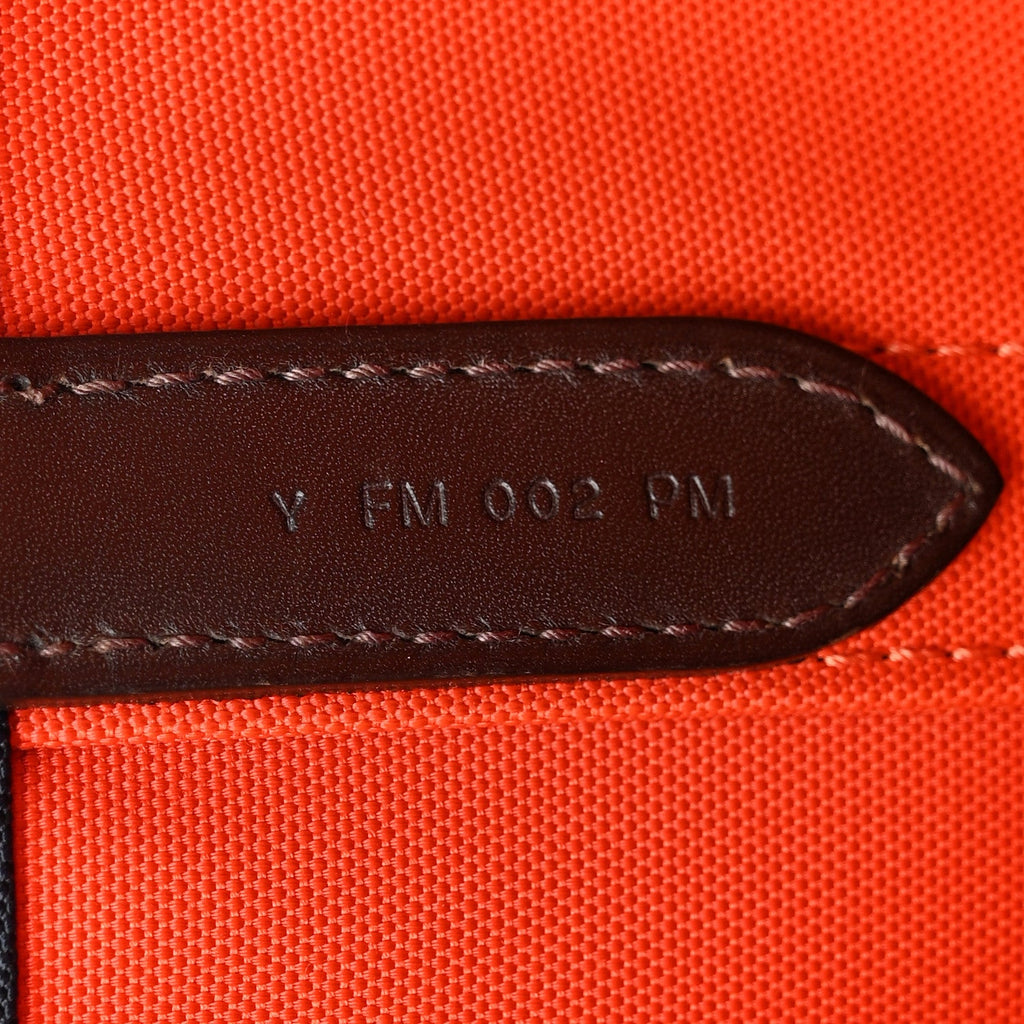 Canvas The Grooming Bag Bleu Navy Feu
