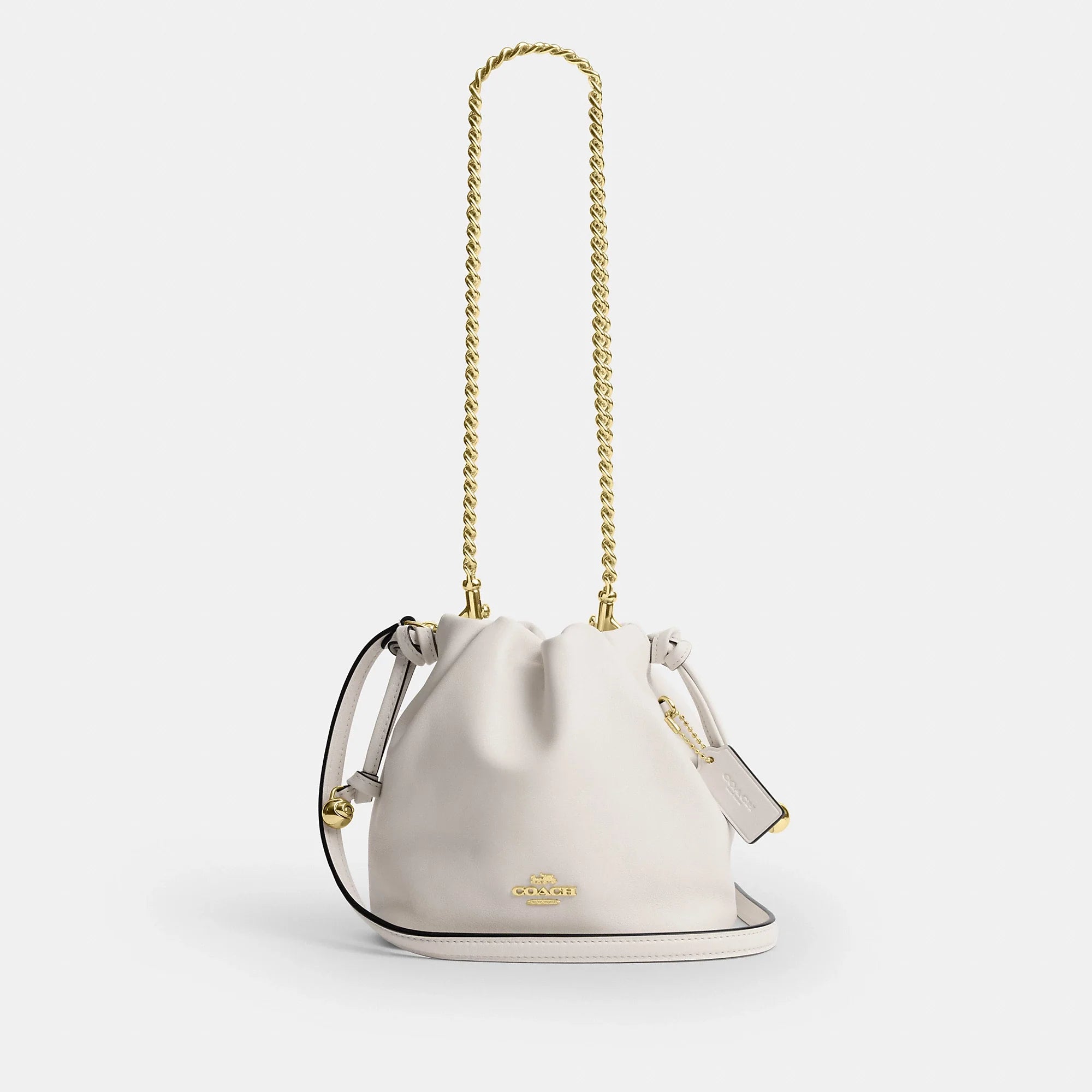 Coach Outlet Faye Mini Drawstring Bag With Ruching