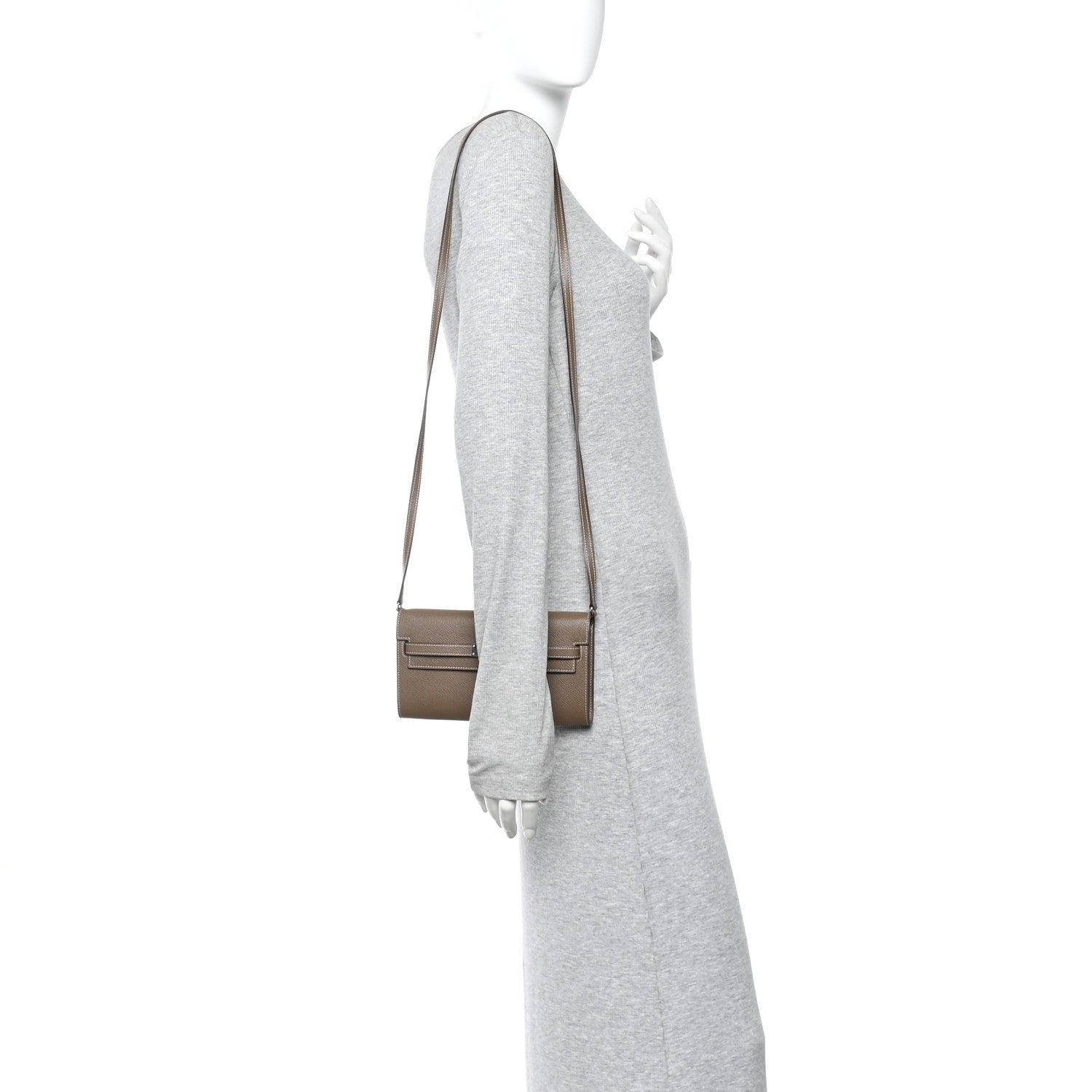 Epsom Kelly Wallet To Go Etoupe