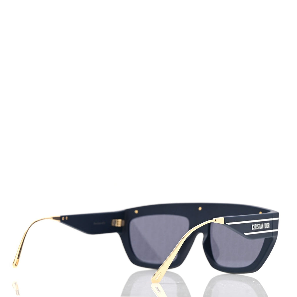 Oblique Diorclub M7U Mask Sunglasses Blue