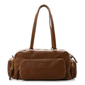 Nappa Aviator Pocket Top Handle Bag Rovere