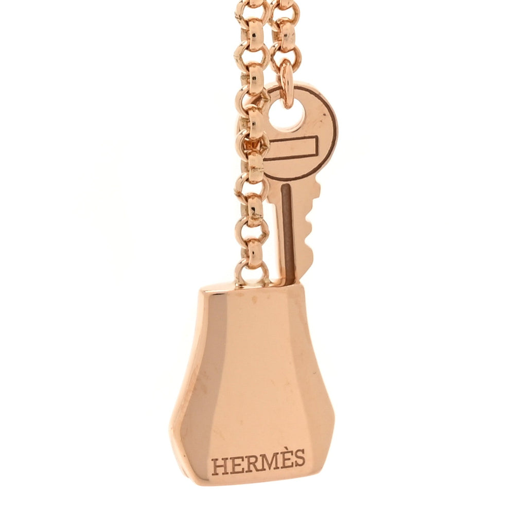 18K Rose Gold PM Kelly Clochette Necklace