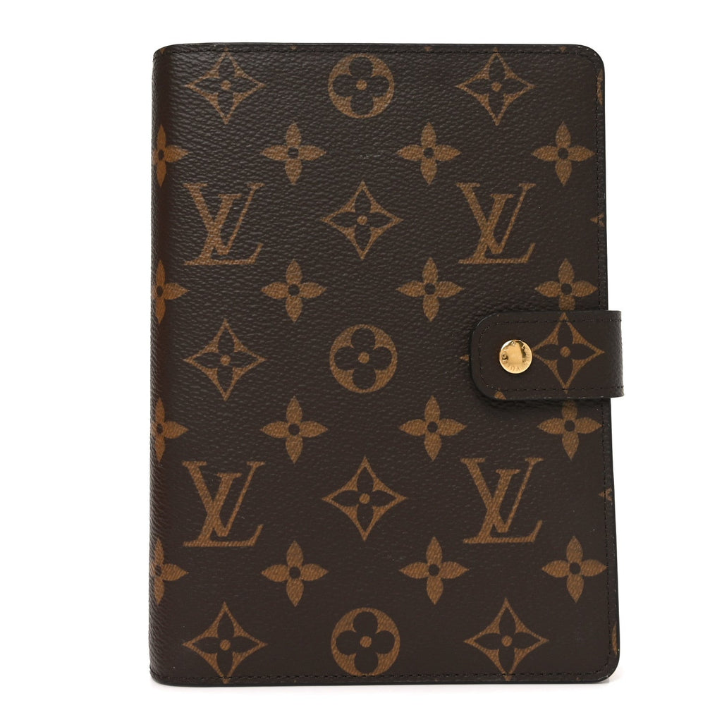 Monogram Medium Ring Agenda Cover