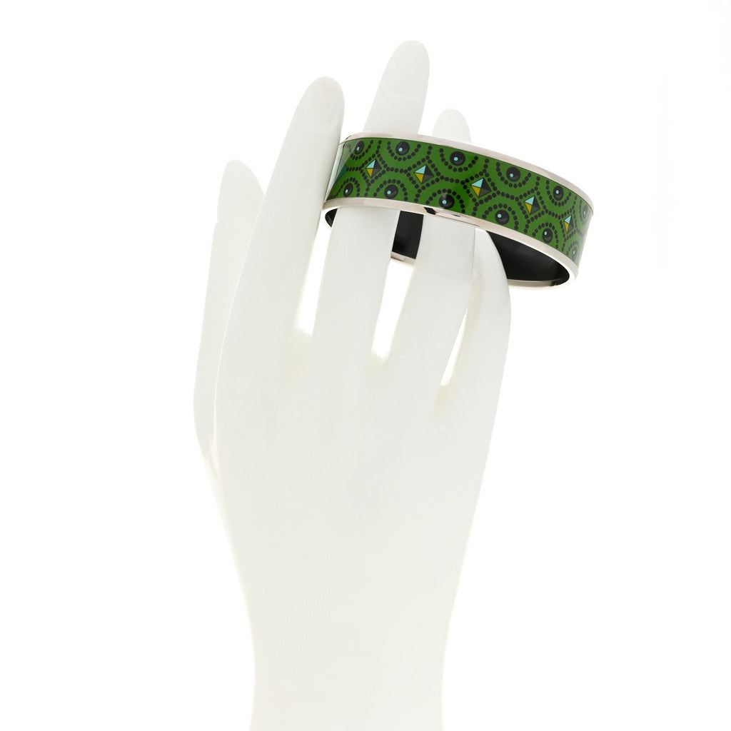 Enamel Printed Colliers de Chiens Wide Bracelet 65