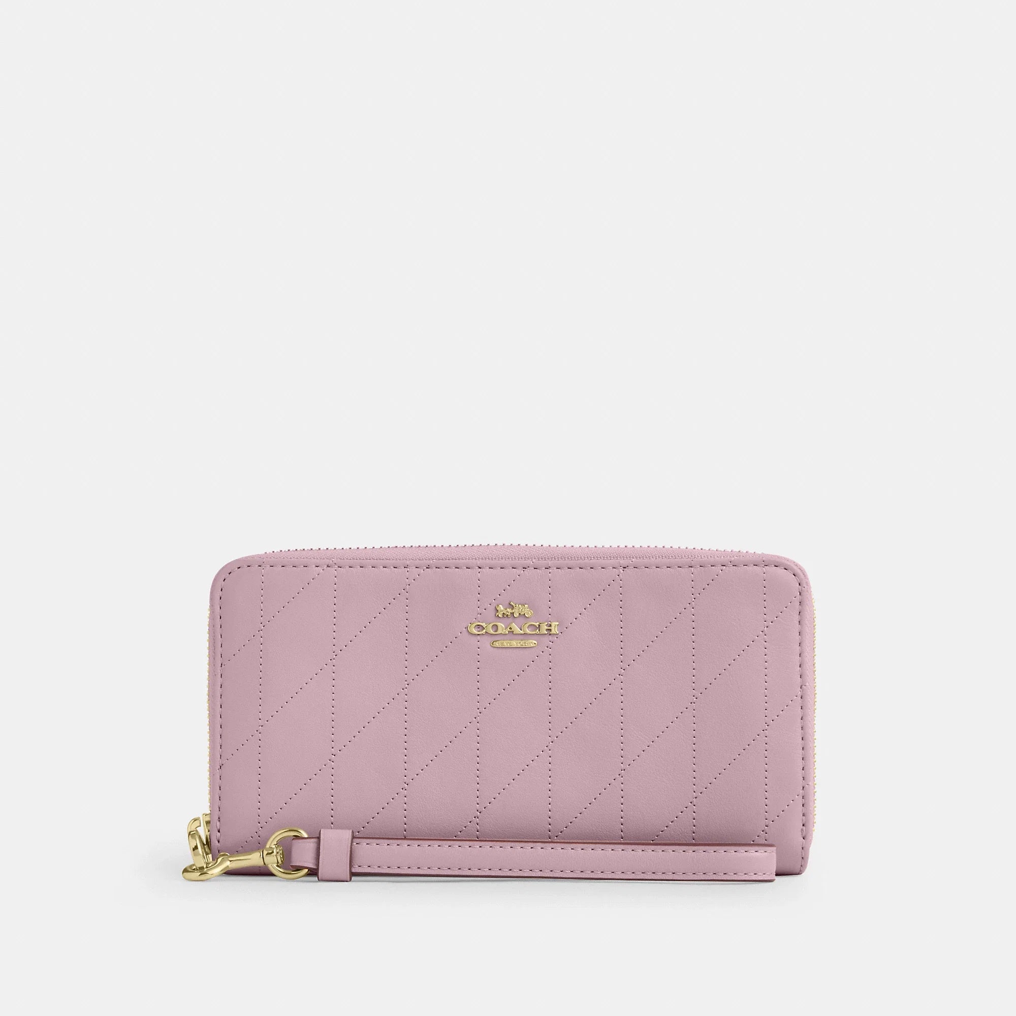 Coach Outlet Long Zip Around Wallet With Quilting