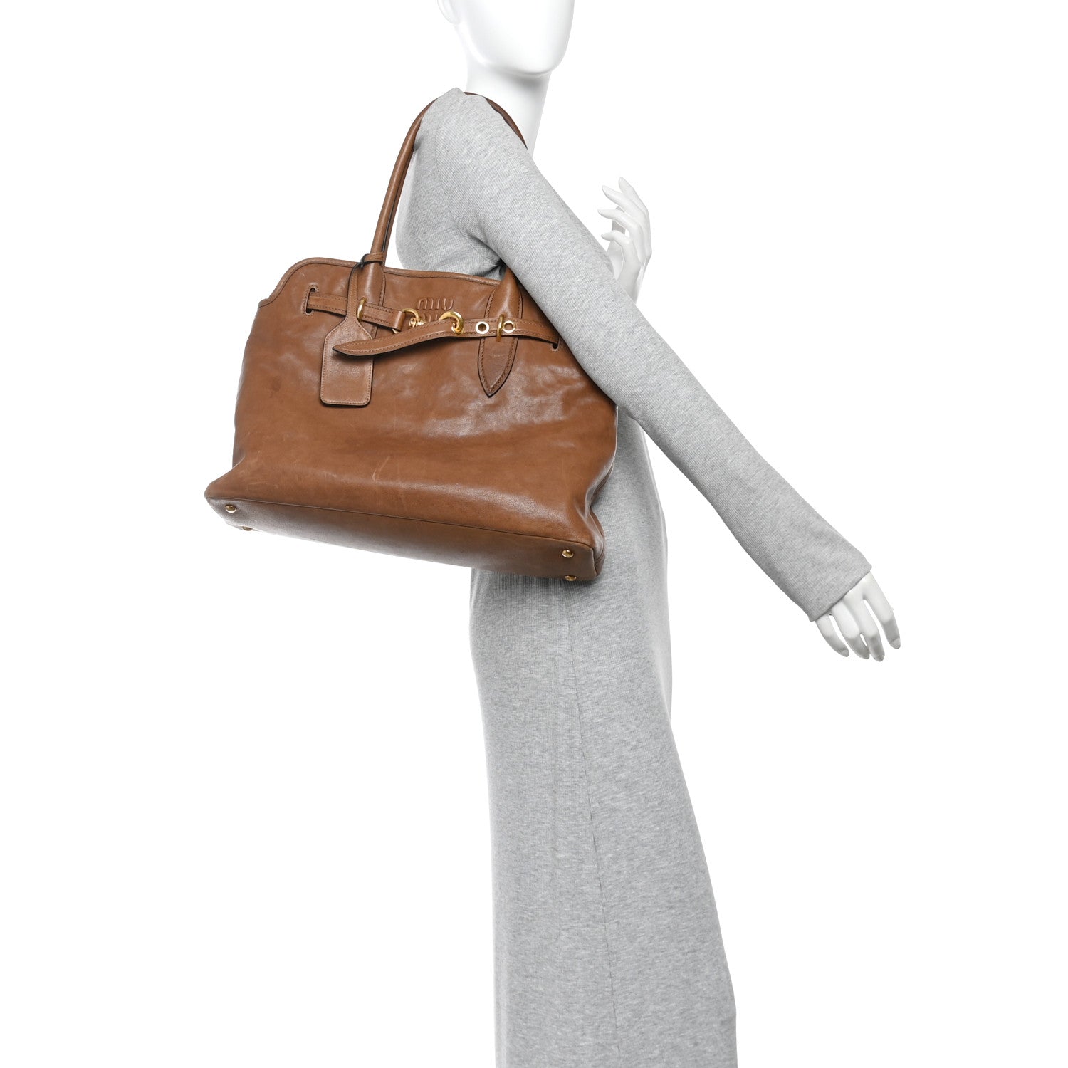Nappa Aviator Medium Aventure Bag Rovere