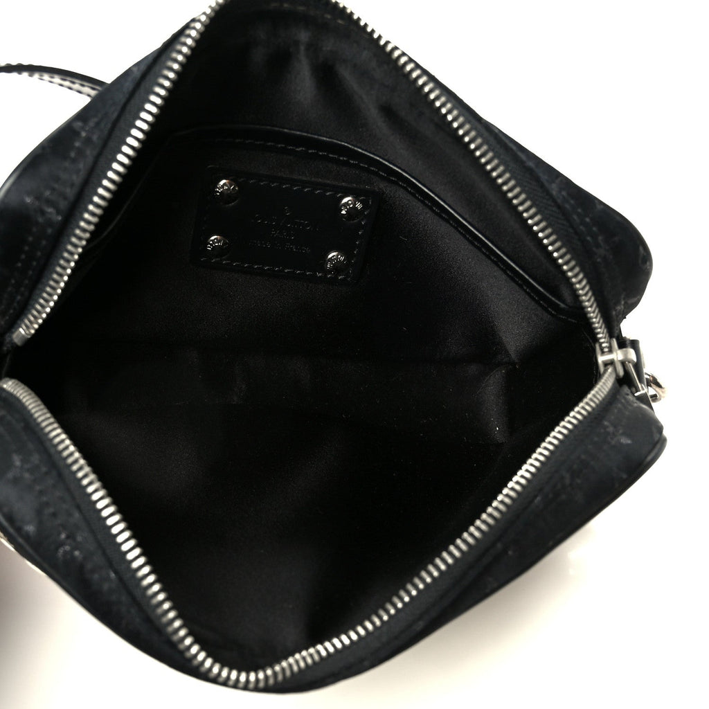 Satin Mini Monogram Conte De Fees Pochette Black