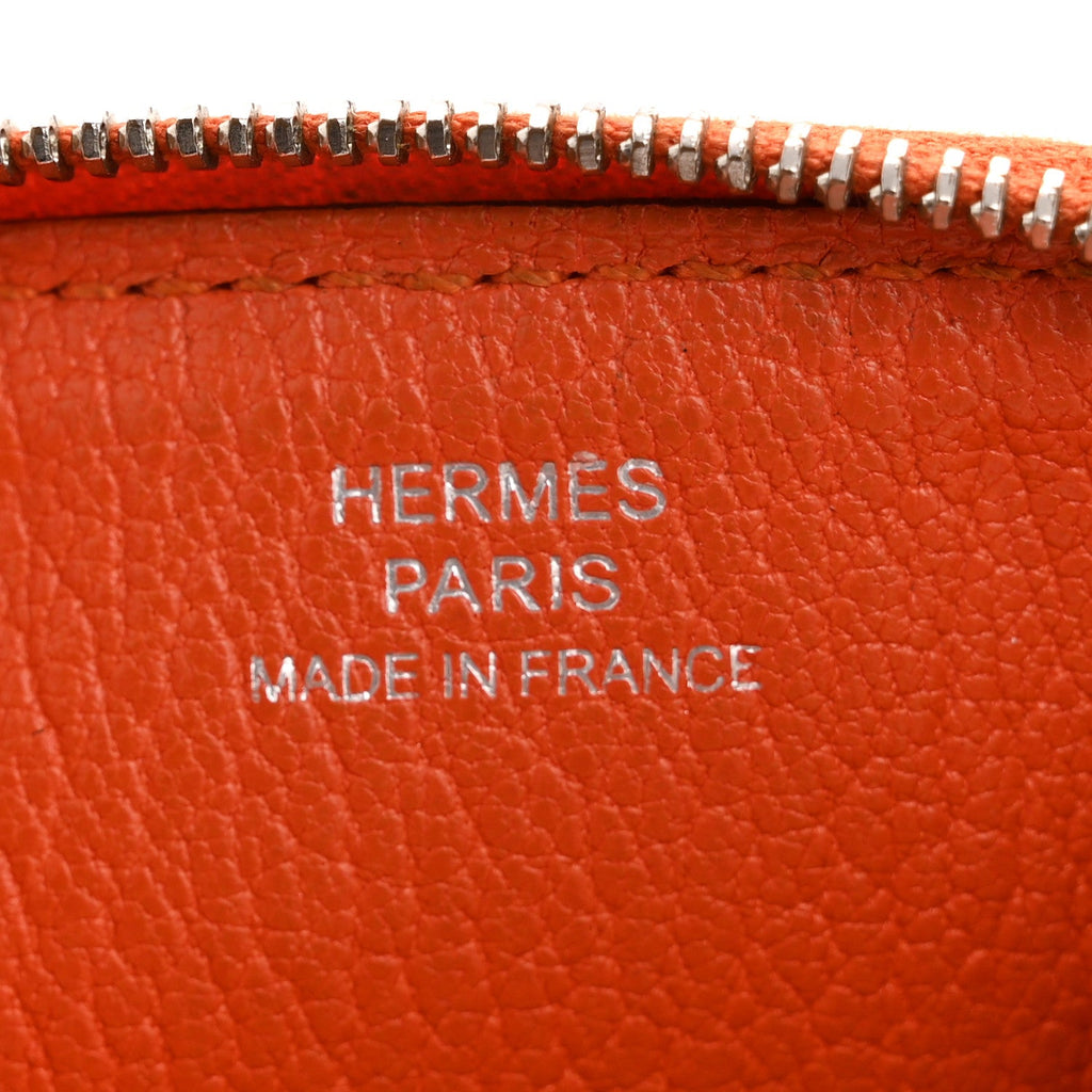 Chevre Mysore Compact Azap Wallet Orange