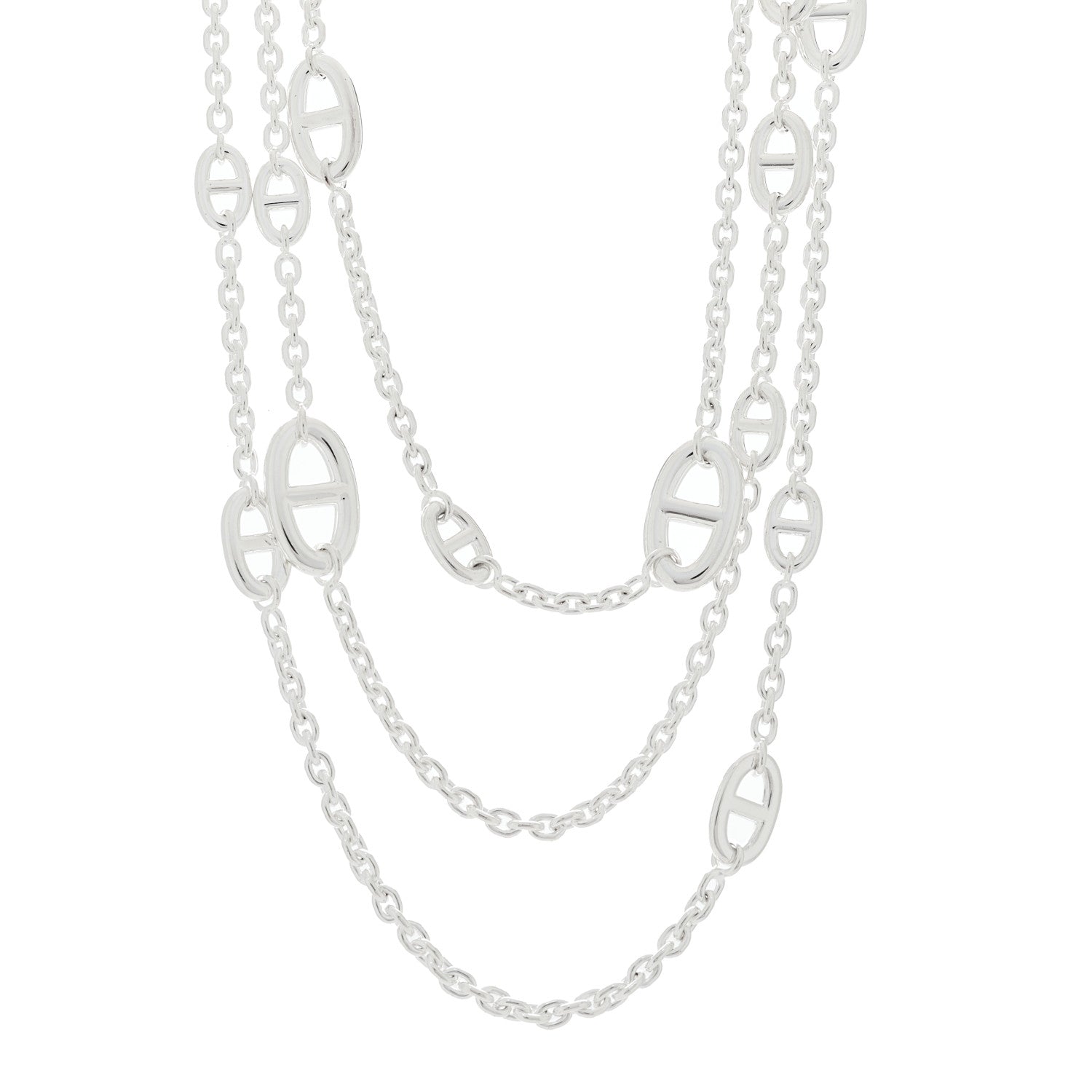 Sterling Silver Farandole Necklace 160