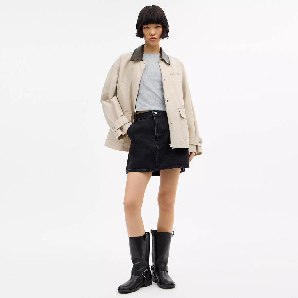 Coach Outlet Waxed Country Jacket