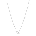 18K White Gold Diamond Finesse Pendant Necklace