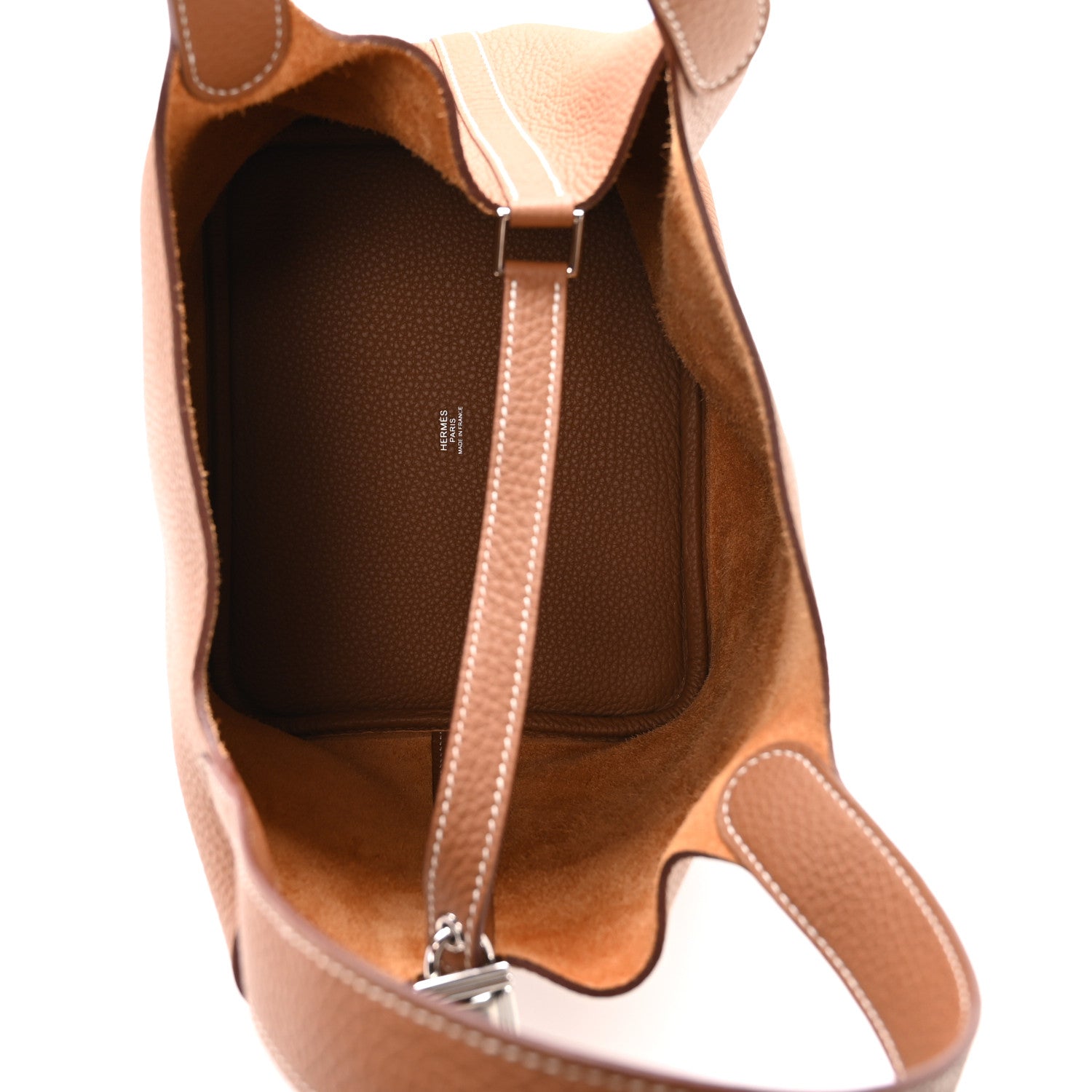 Taurillon Clemence Picotin Lock 22 MM Gold