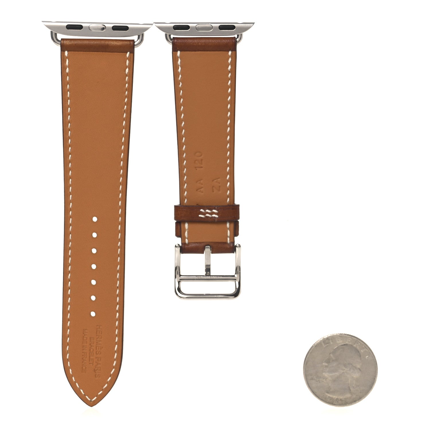 Barenia 42mm Apple Watch Single Tour Band Fauve