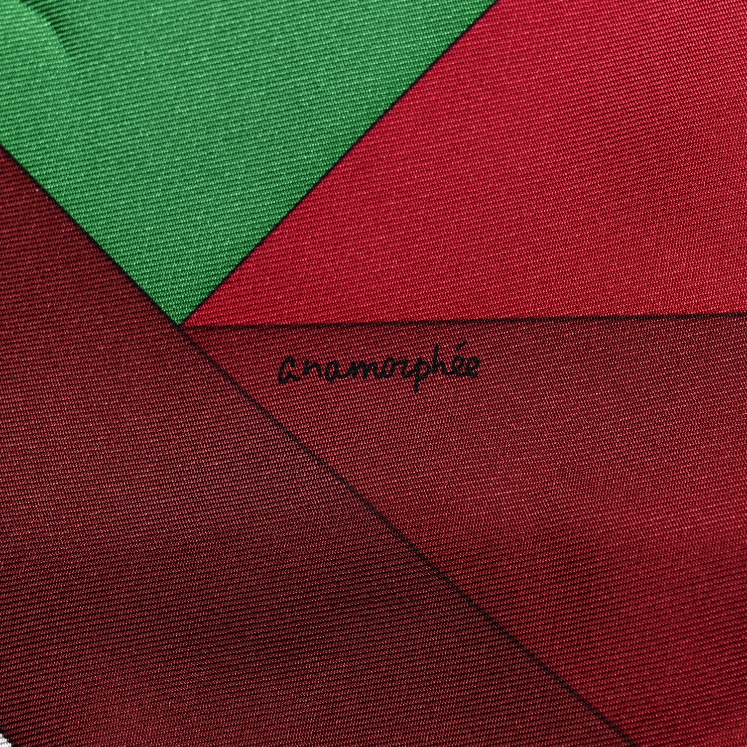 Silk Perspective Cavaliere 90 Twill Orange Rouge H Vert